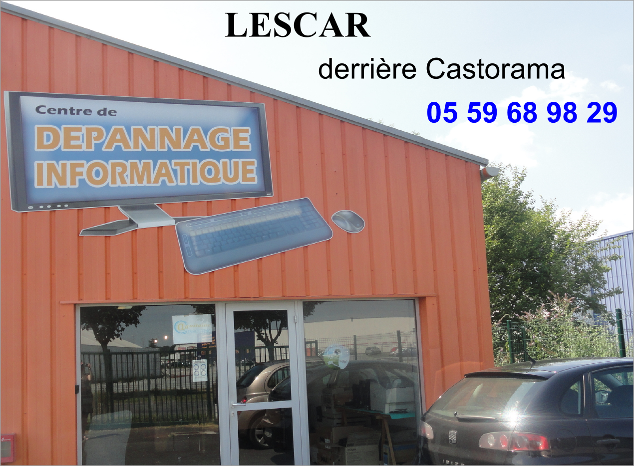 depannage informatique Pau Lescar 64